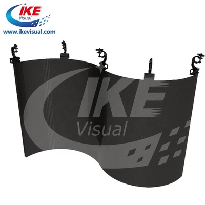 Store Indoor LED Advertising Screens Billboard Curved Full Color 1200 nits